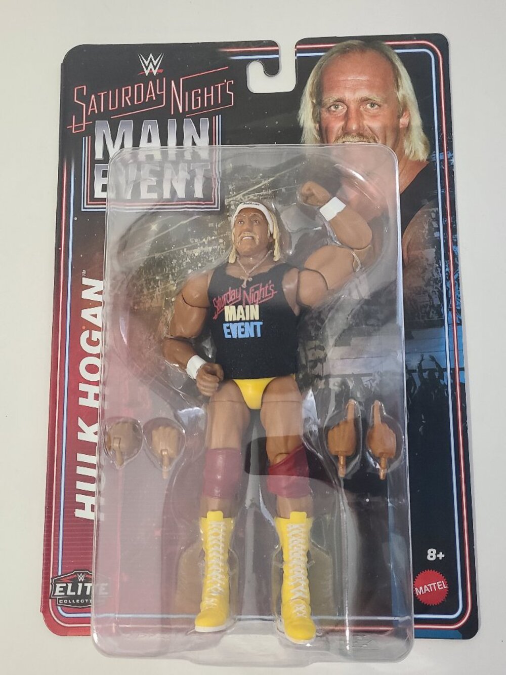 WWE Elite Saturday Nights Main Event Series 1 Hulk Hogan New/Sealed